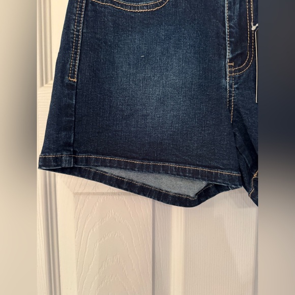 Black Pearl Denim Los Angeles Mia Dark Blue Women’s Shorts Size 3 - Picture 8 of 13